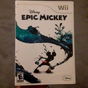 Disney Epic Mickey Wii game